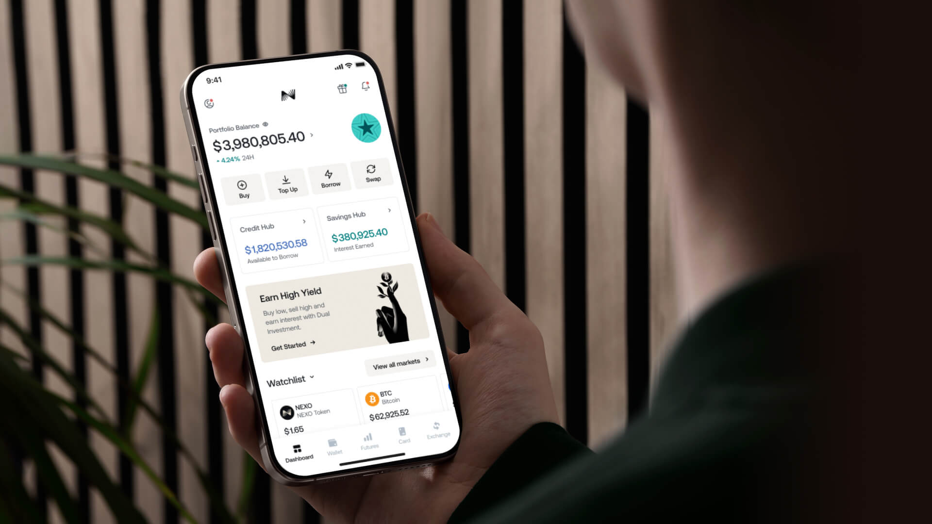 Nexo logo symbol inside 1